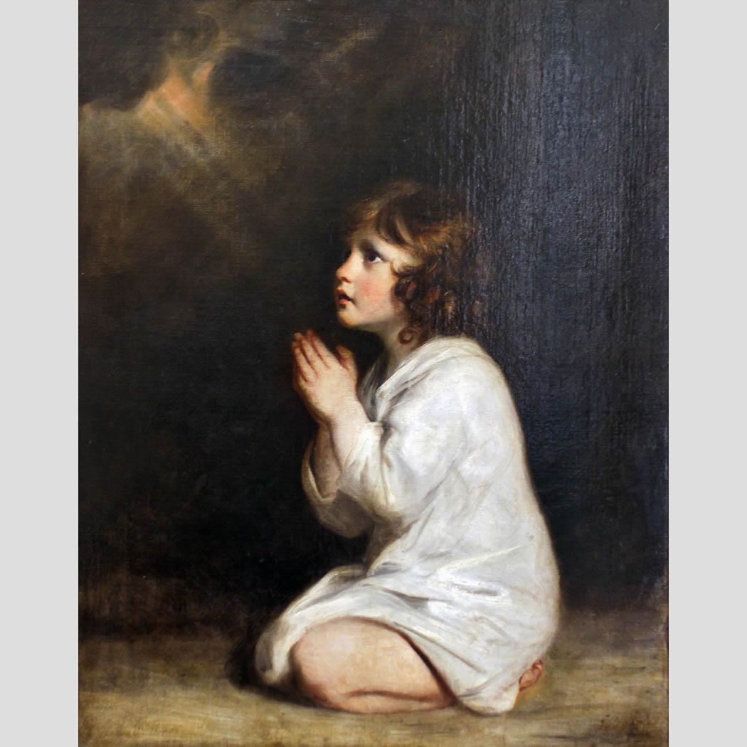 Joshua Reynolds. Le petit Samuel in piere. 1778