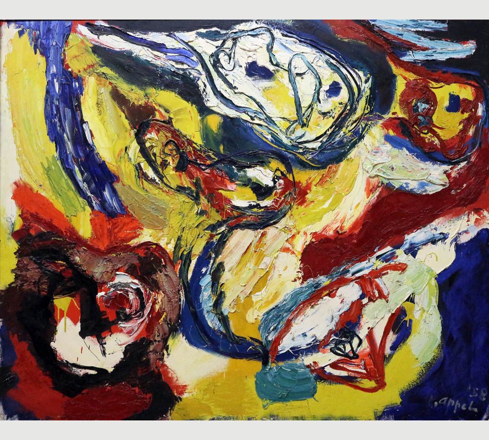 Karel Appel. Colored Wind. 1958