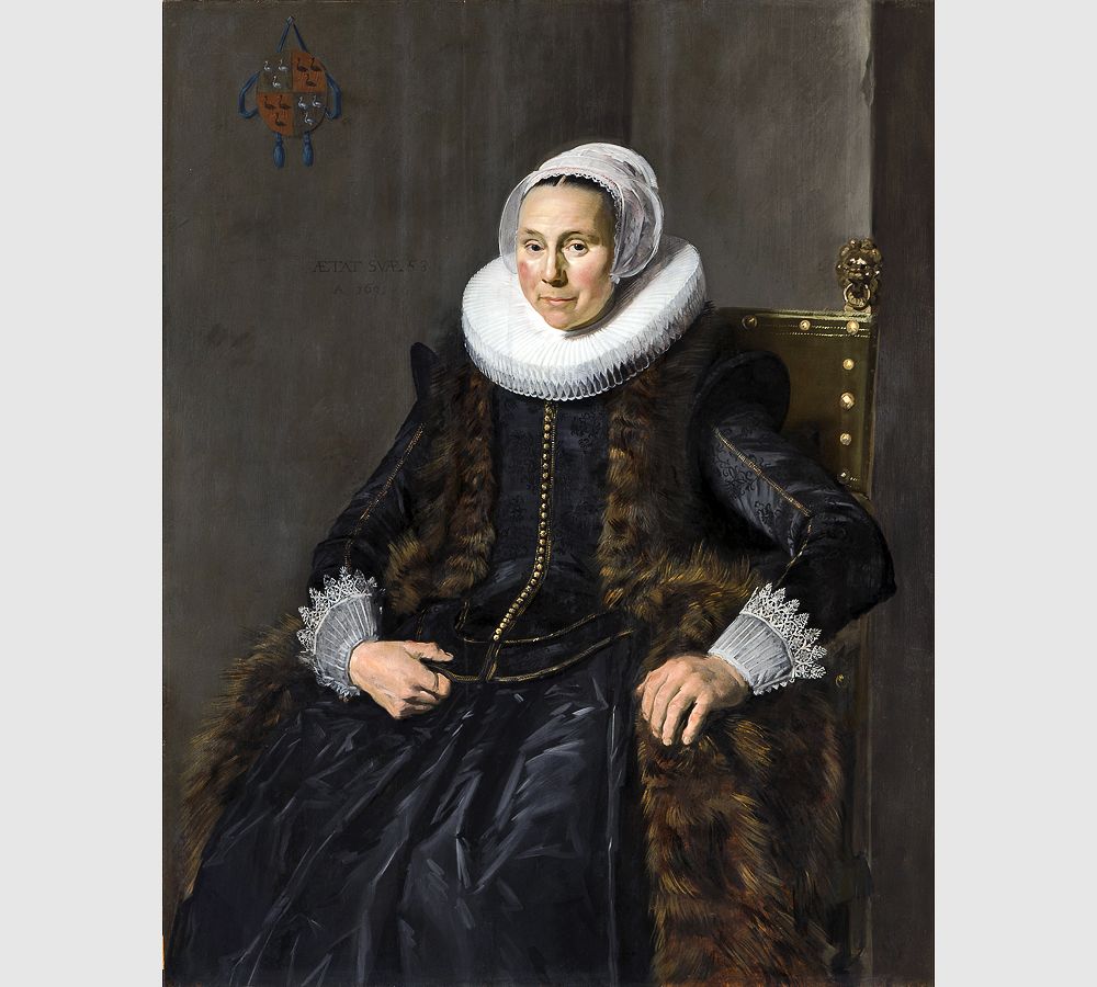 Frans Hals. Portrait of Cornelia Claesdr Vooght. 1631