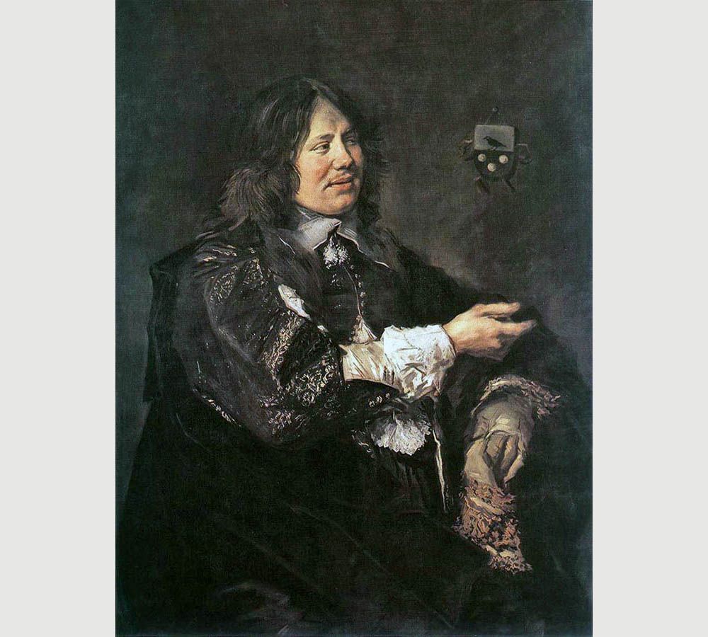 Frans Hals. Portrait of Stephanus Geraerdts. 1650