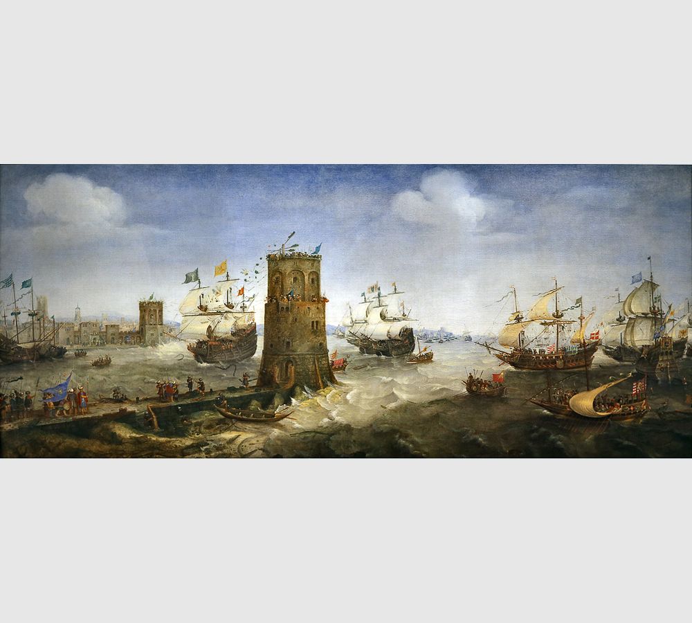 Cornelis Claesz van Wieringen. The Capture of Damietta. 1628