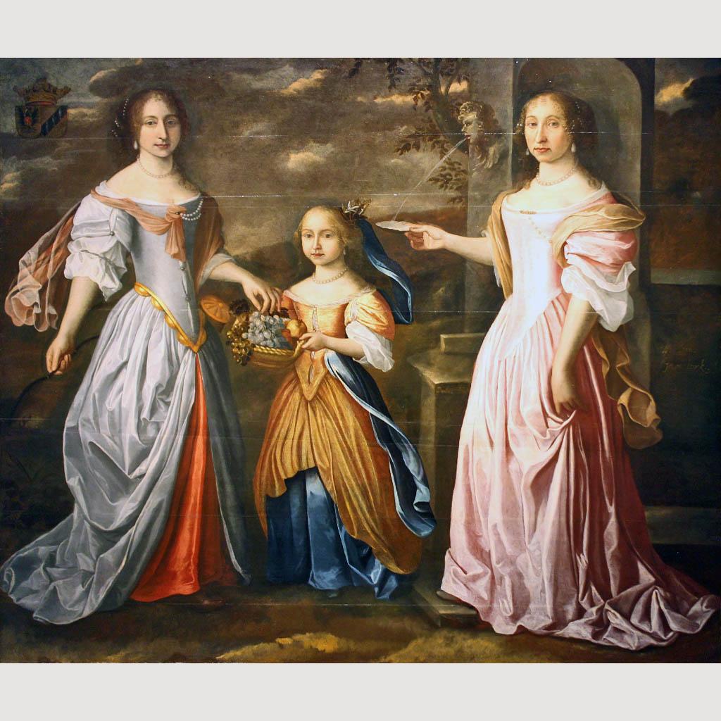 Martinus van Grevenbroeck. Sisters van Starkenborgh. 1650 