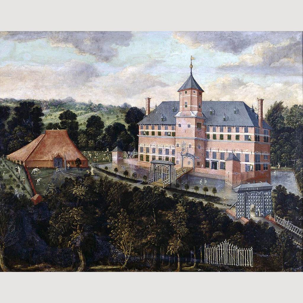 Unknown. De borg Scheltkema Nijenstein te Zandeweer. 1600-1700