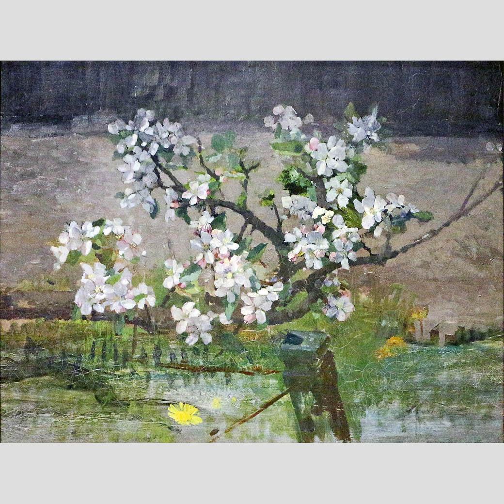 Tina Blau-Lang. Apple Blossoms. After 1894