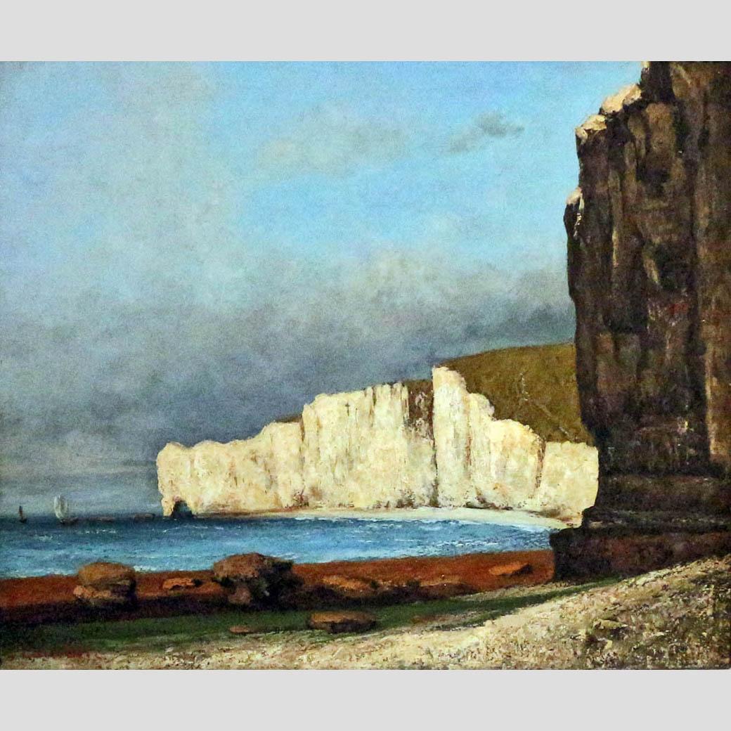 Gustave Courbet. Coastal Landscape. 1866