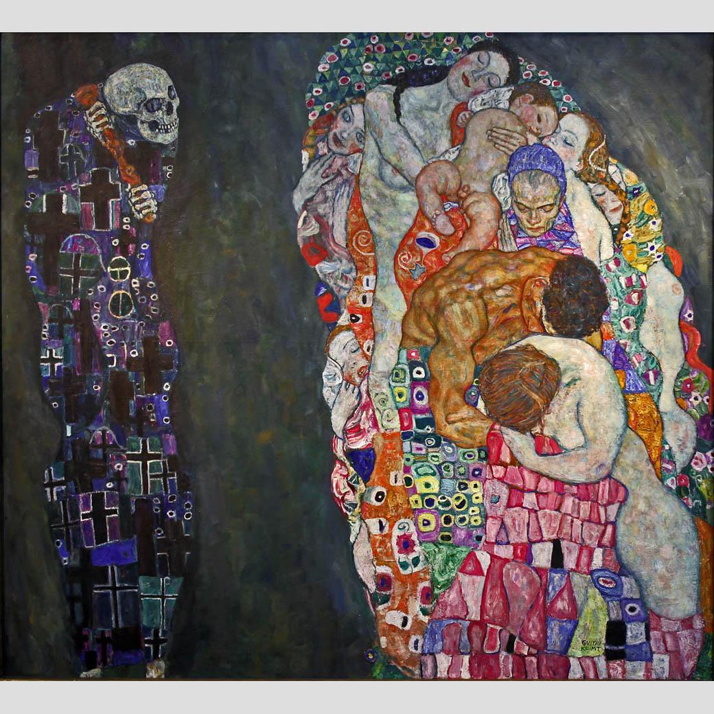 Gustav Klimt. Death and Life. 1910 / 1916