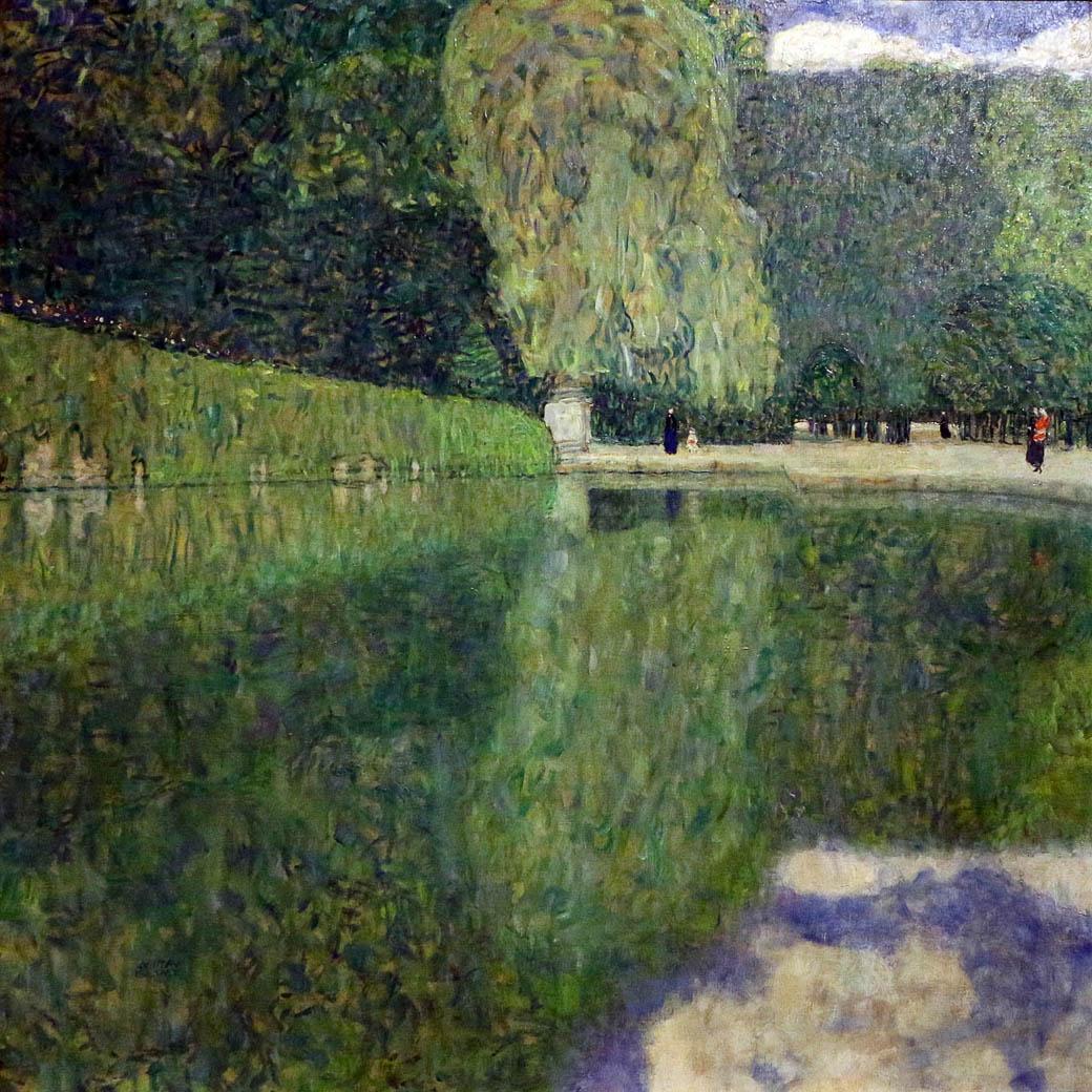 Gustav Klimt. Schonbrunn Landscape. 1916