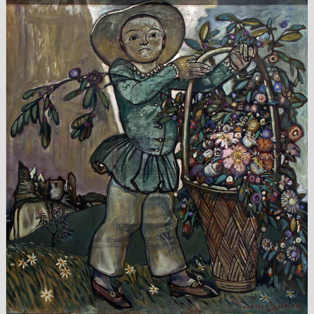 Bertold Loffler. The Little Gardener. 1914