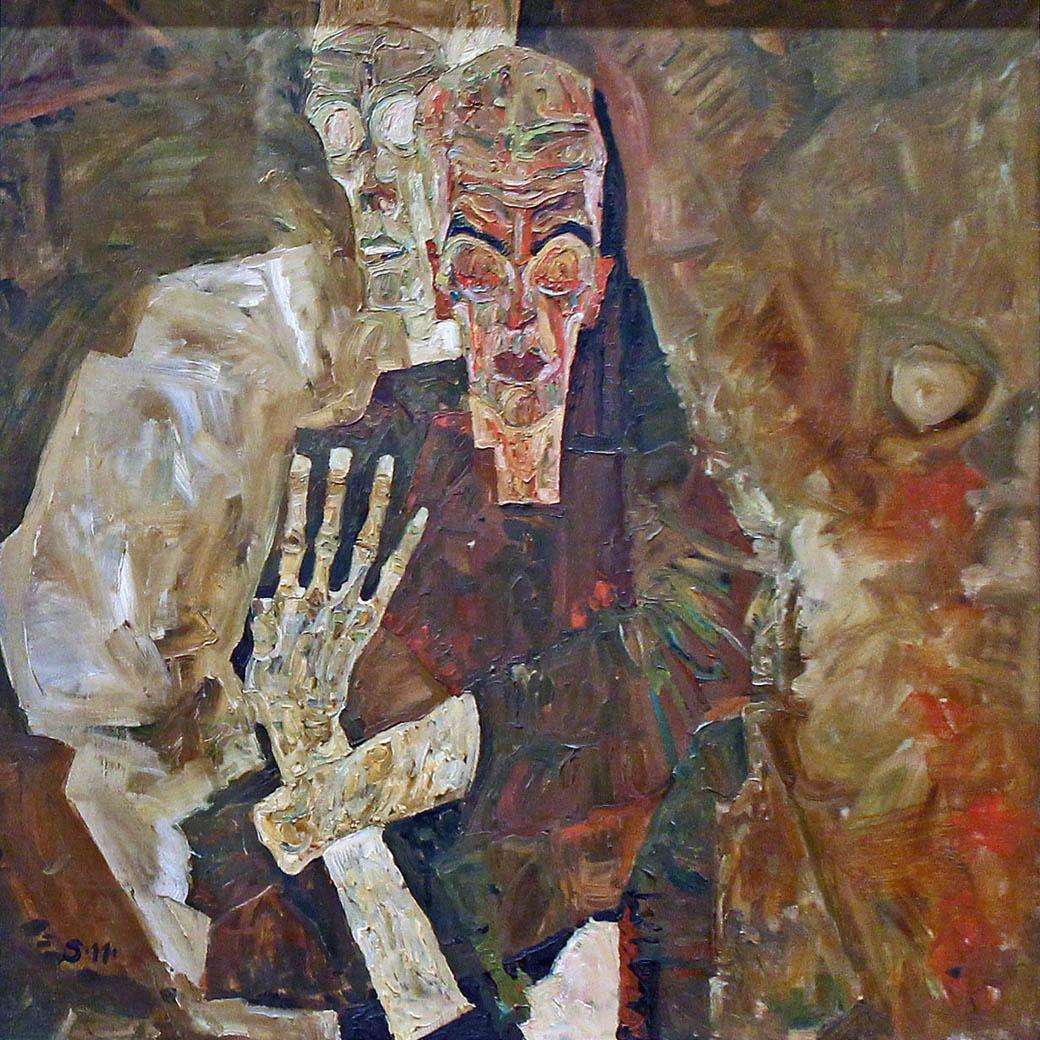 Egon Schiele. Death and Man. 1911
