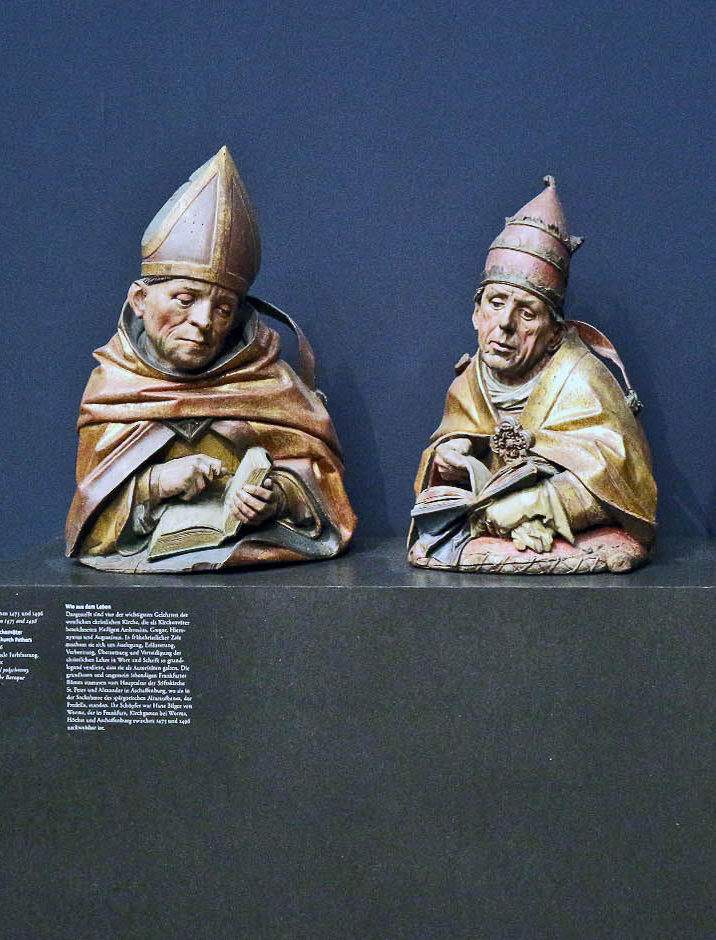 Hans Bilger. Busts of the Four Church Fathers. 1489-1496