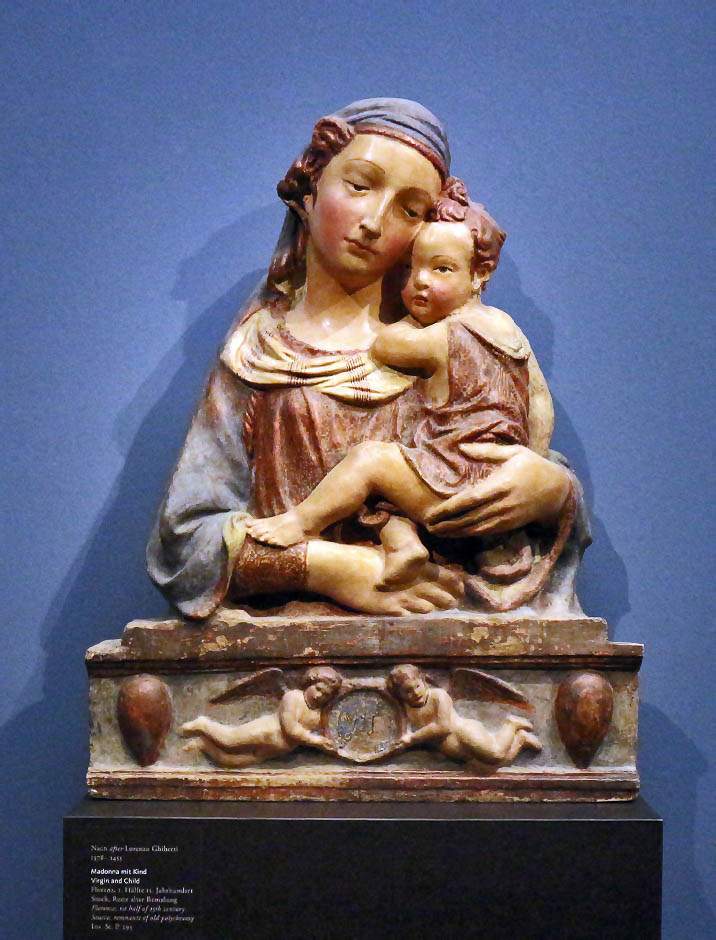 After Lorenzo Ghiberti. Virgin and Child. 1st half of 15th century