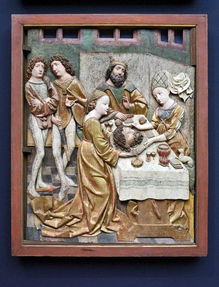 John the Baptist Dish. Vienna. 1480/90