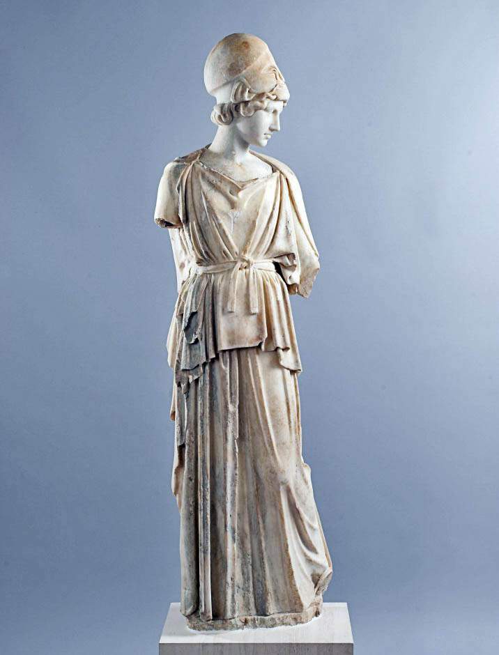Athena. Roman replica of Myron’s statue. 450 BC