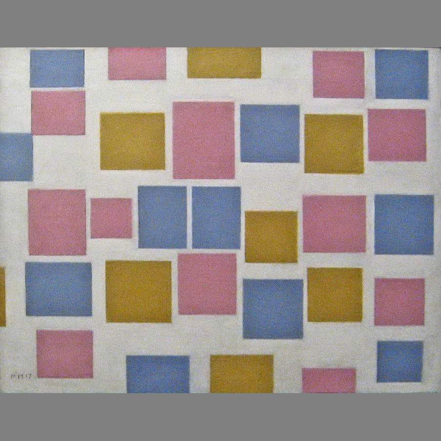Piet Mondrian. Composition No 3