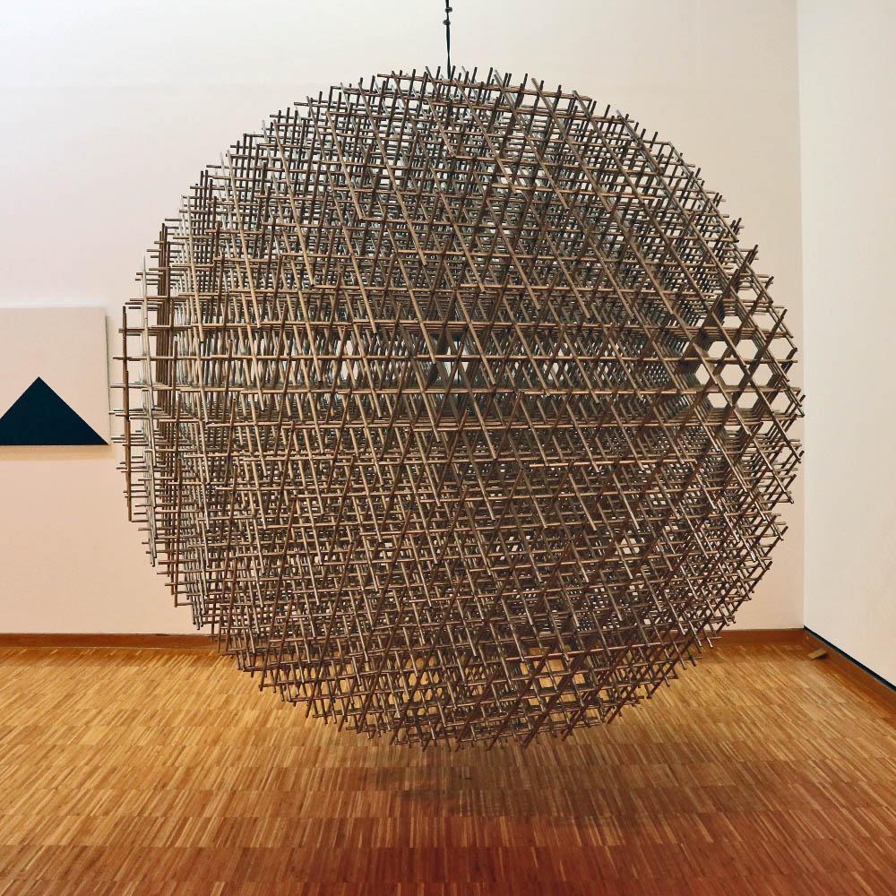 Francois Morellet. Sphere Frames. 1972
