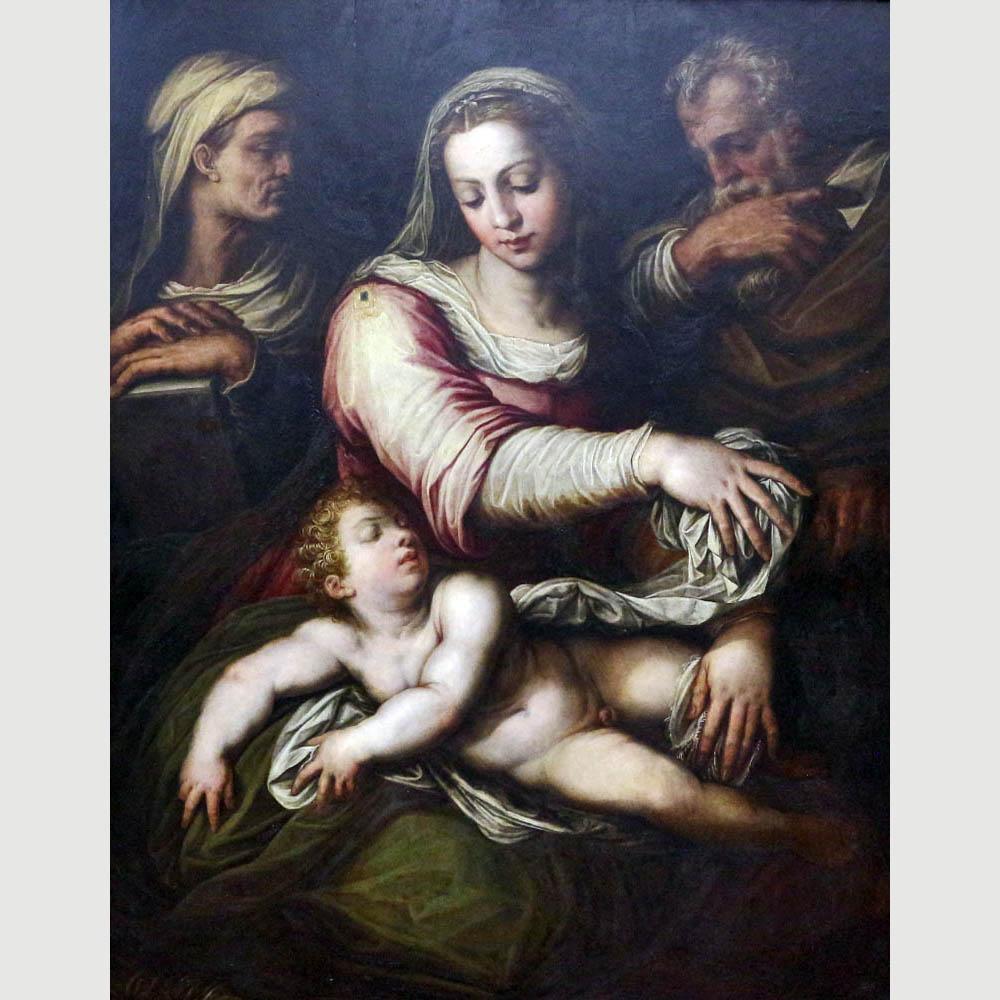 Giorgio Vasari. Sainte Famille. 1544