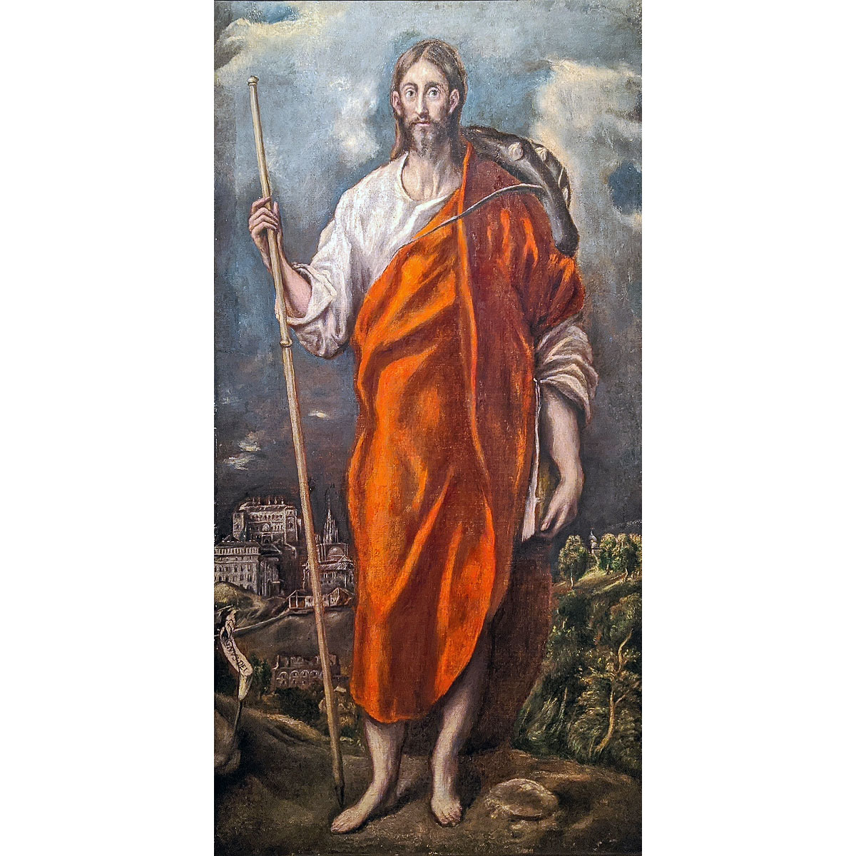 Эль Греко. Апостол Иаков Старший. 1600