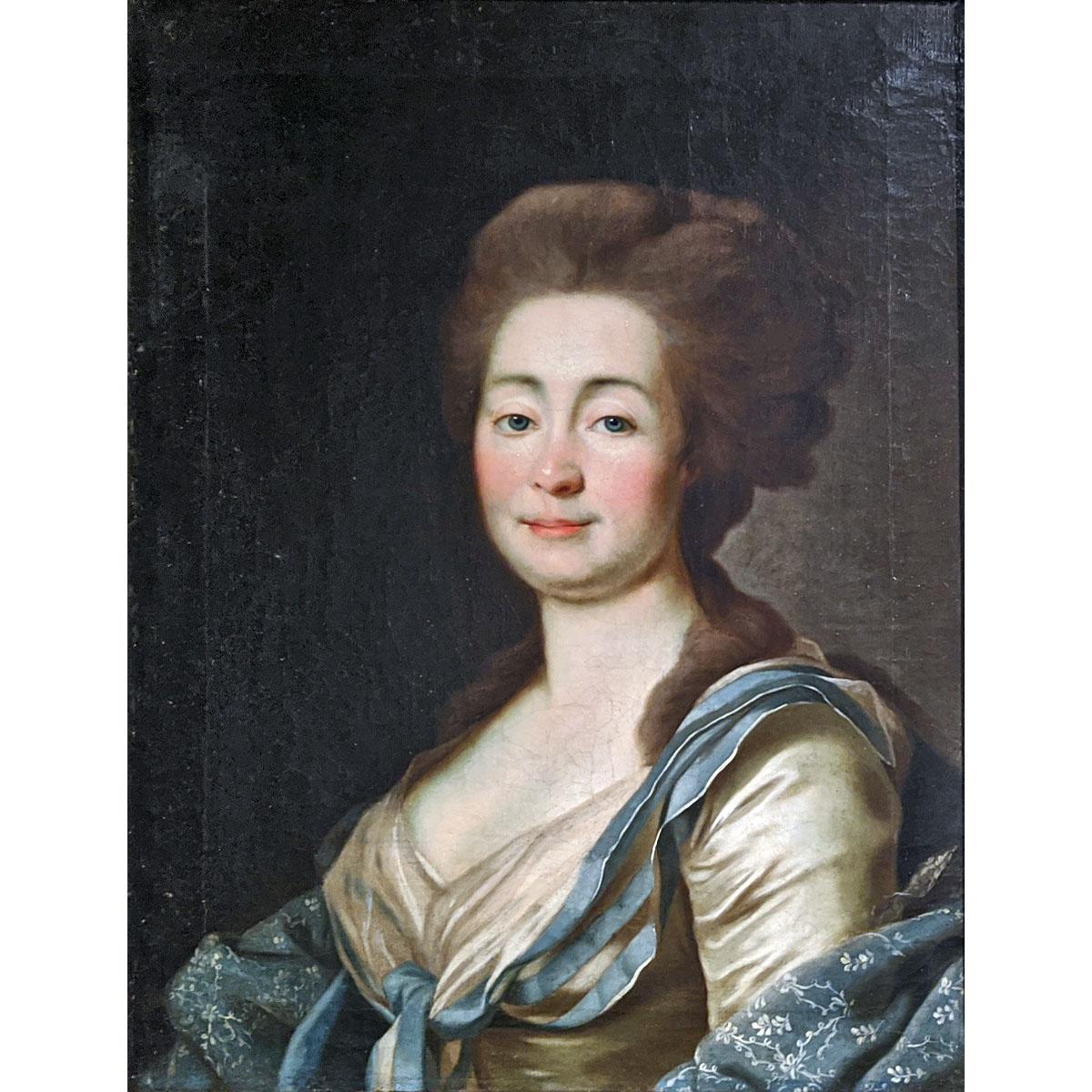Дмитрий Левицкий. Портрет Доротеи Шмидт. 1780-е