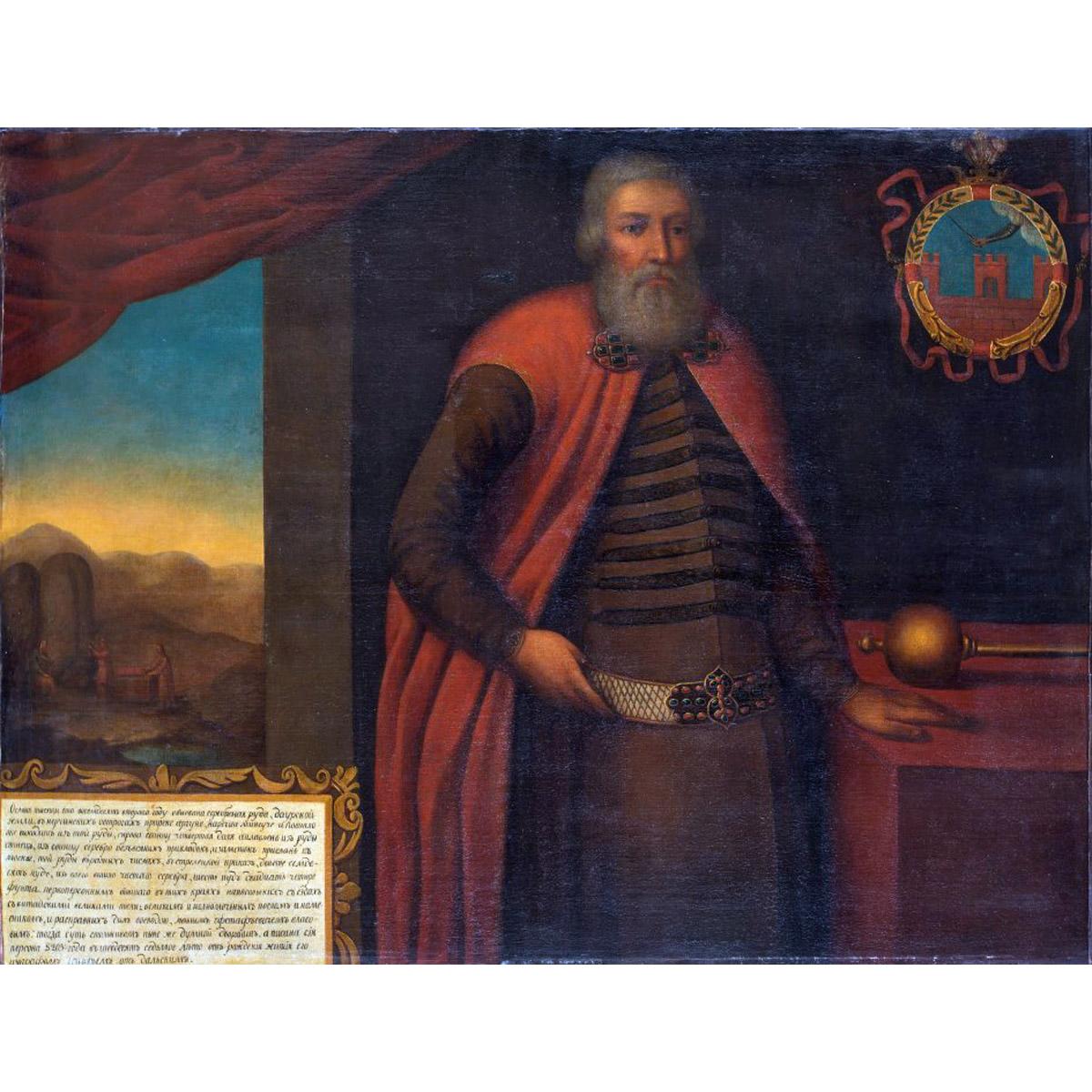 Григорий Одольский. Портрет воеводы Власова. 1695