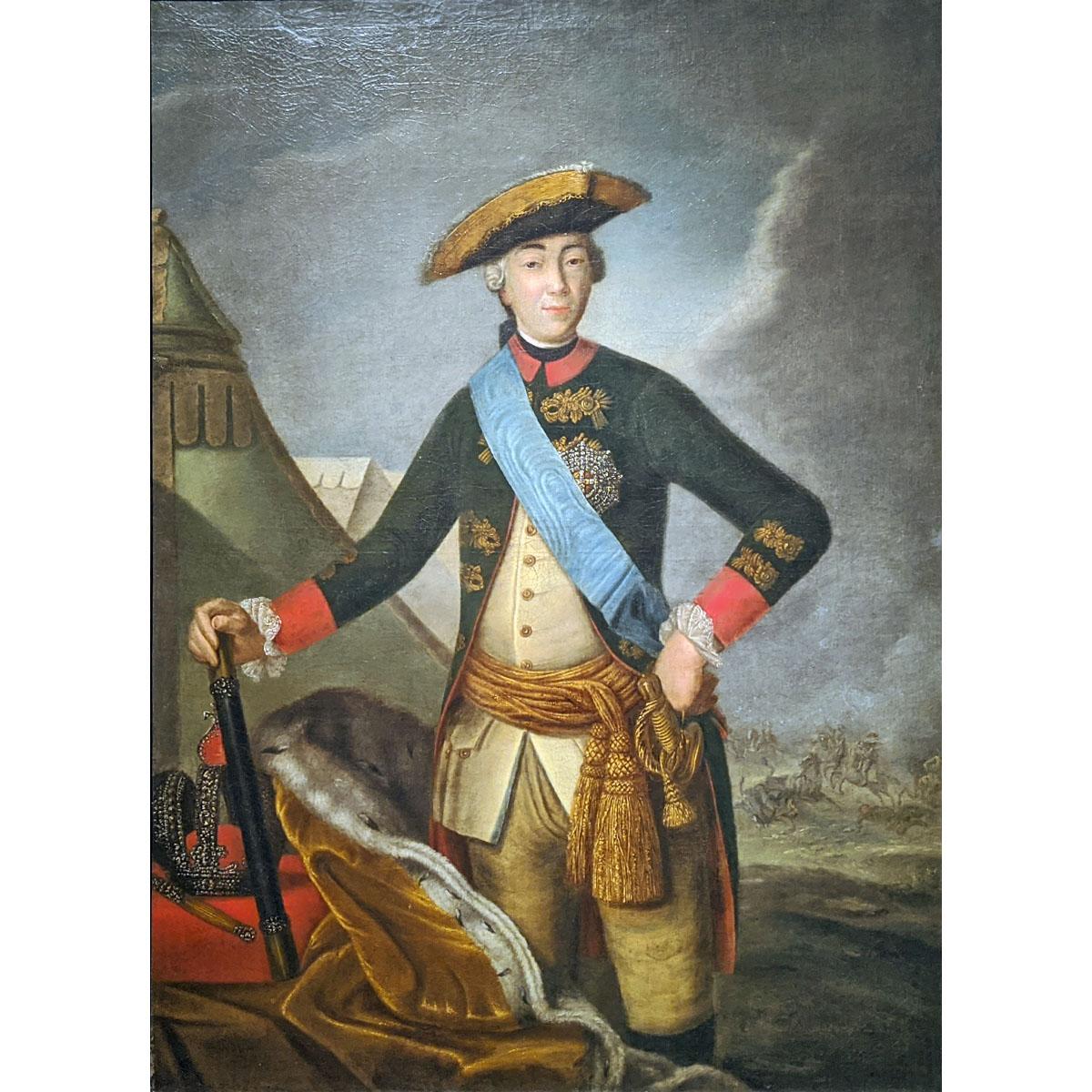 Федор Рокотов. Портрет Петра III. 1762