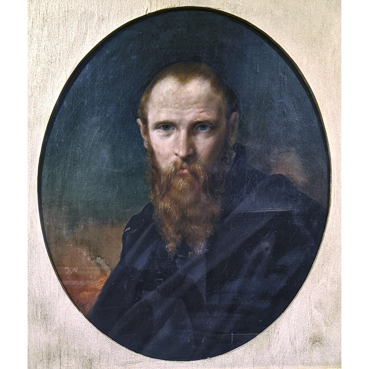 Николай Алексеев-Сыромянский. Портрет художника Раева. 1851