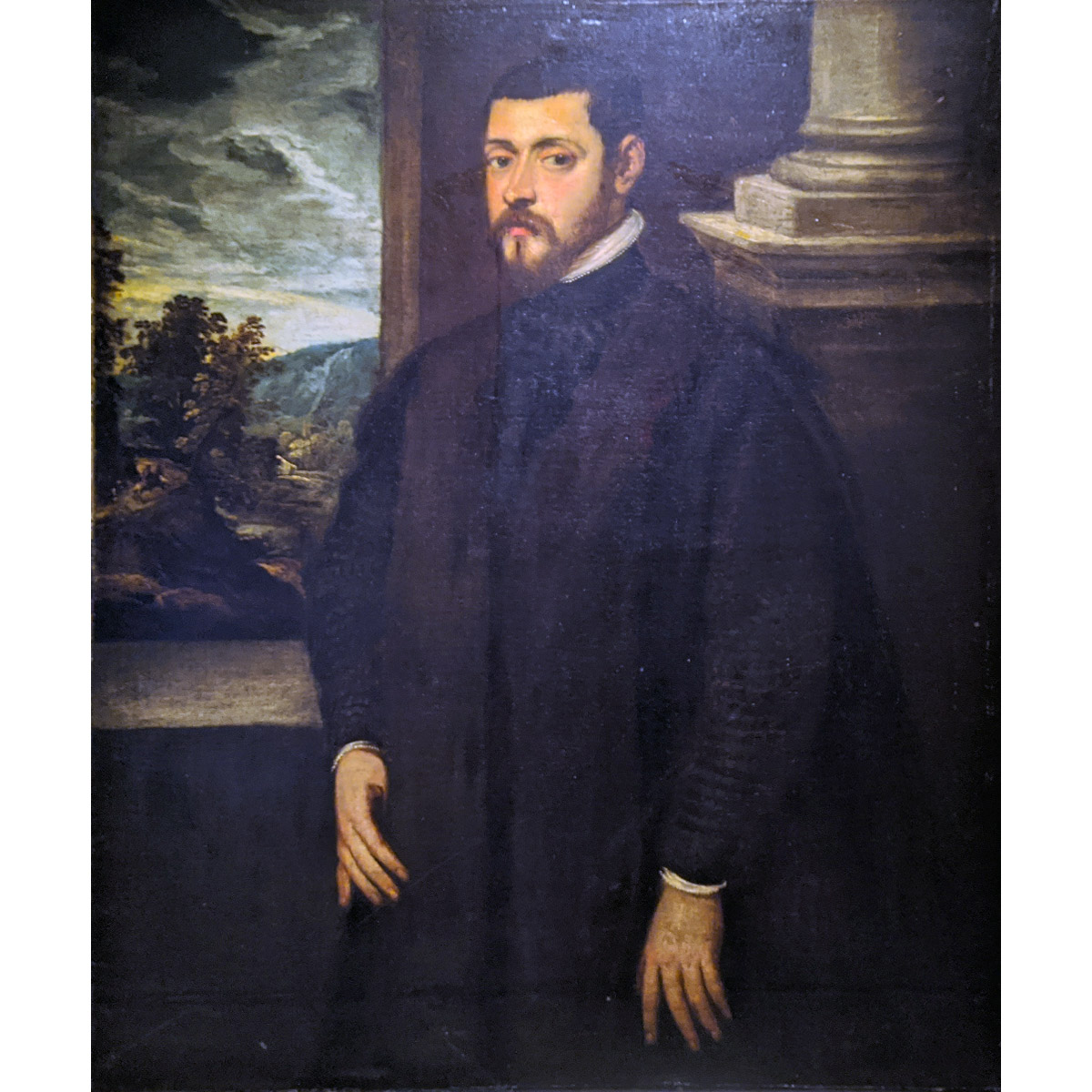 Якопо Тинторетто. Портрет венецианского вельможи. 1565