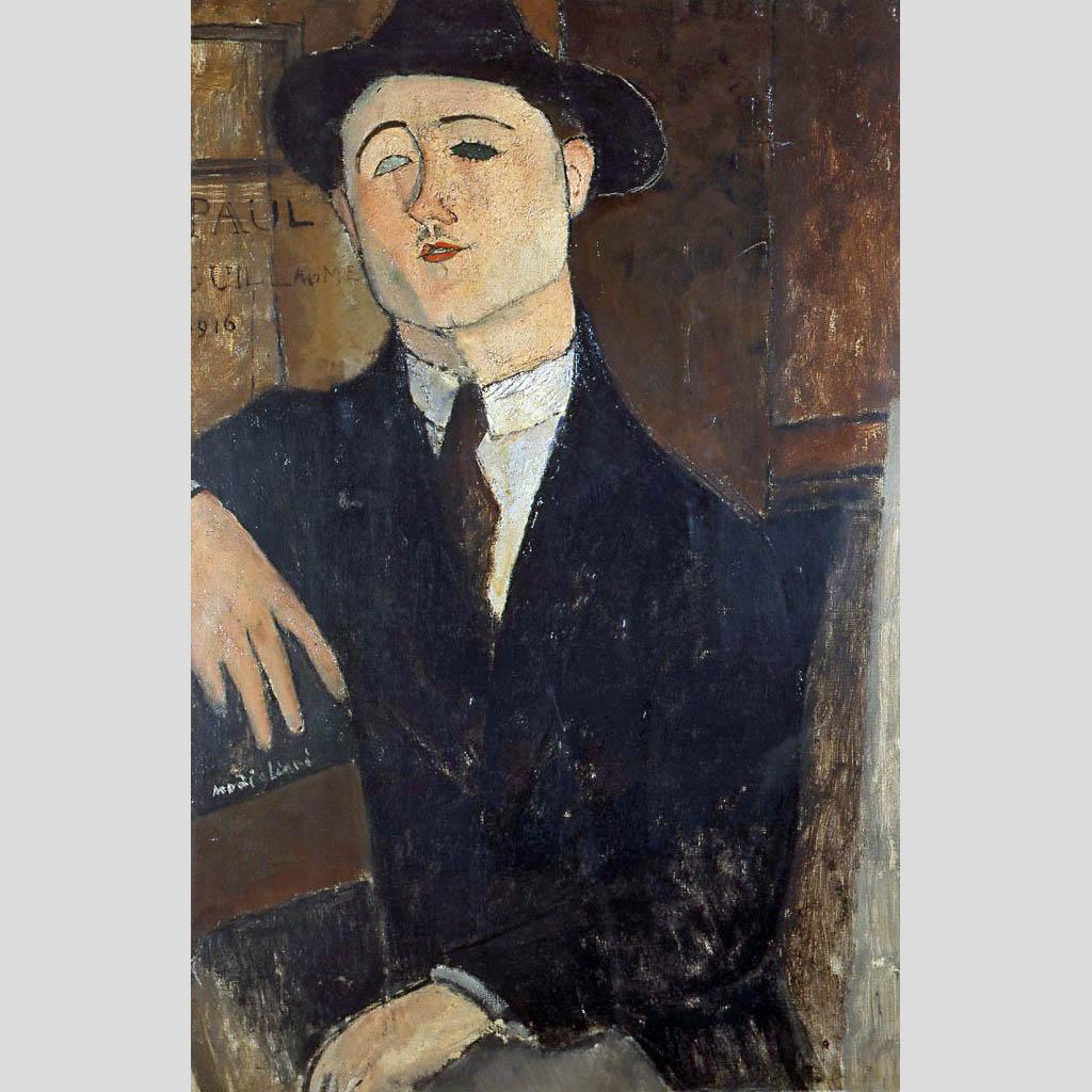 Amedeo Modigliani. Paul Guillaume. 1916