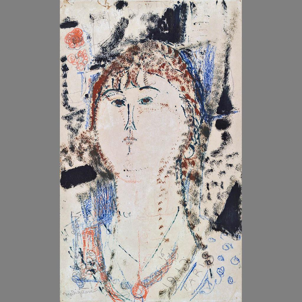 Amedeo Modigliani. Rosa porporina. 1915
