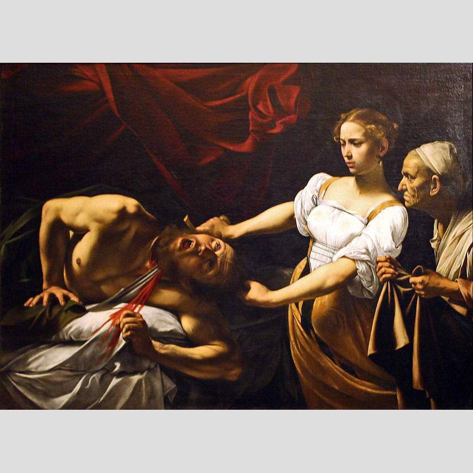 Caravaggio. Judith Deheading Holophernes