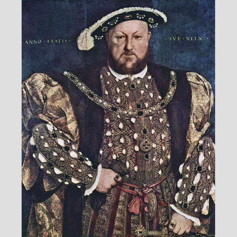 Hans Holbein. Portrait of Henry VIII