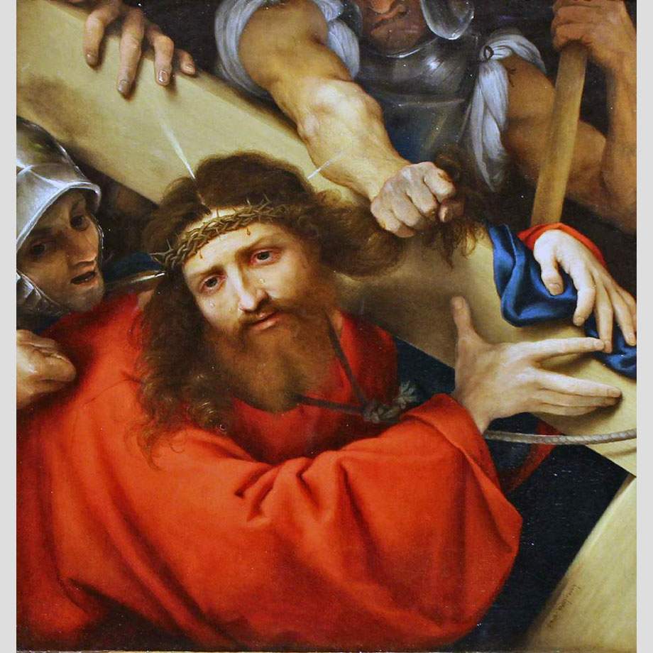 Lorenzo Lotto. Christ Carrying the Cross