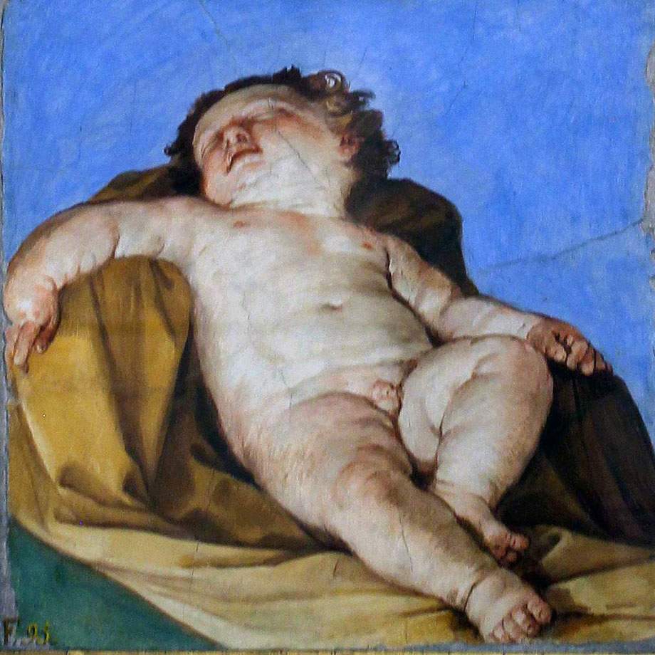 Guido Reni. Sleeping Child