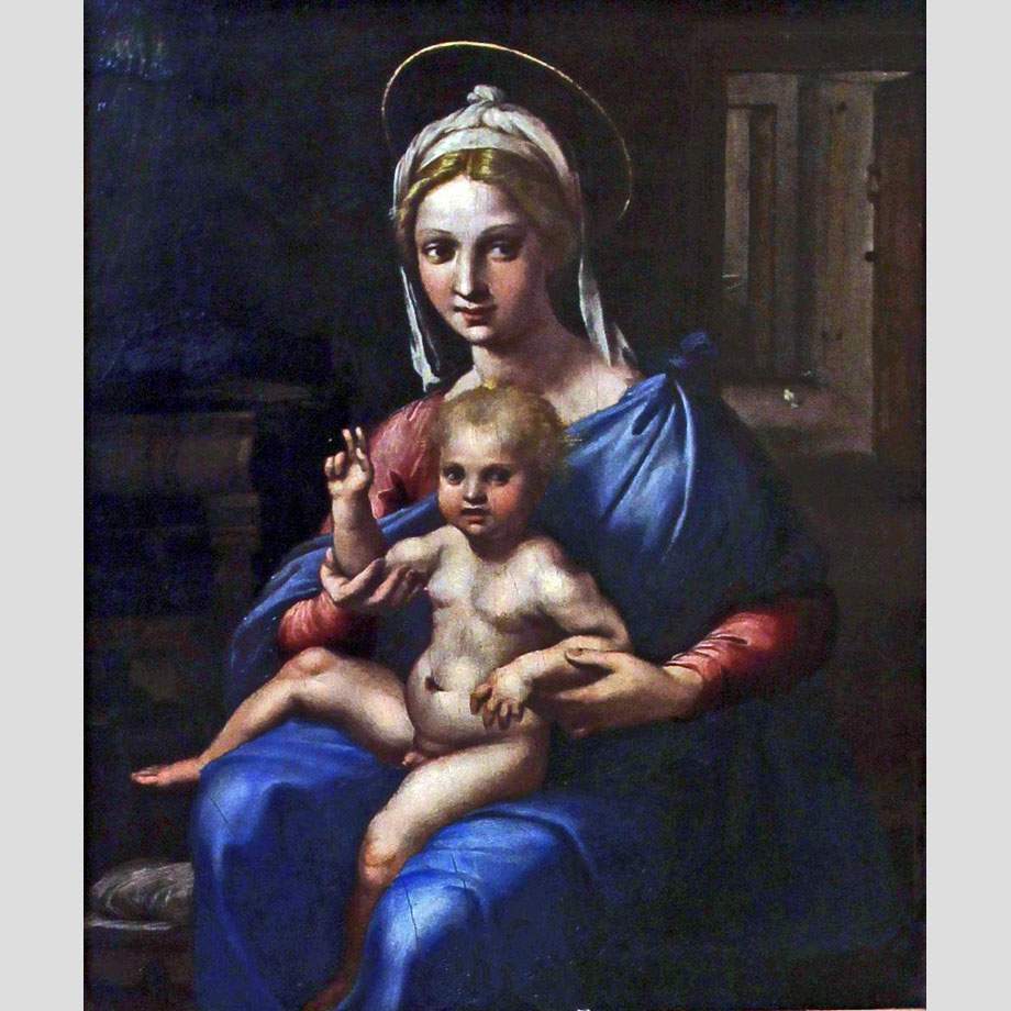 Giulio Romano. Madonna and Child