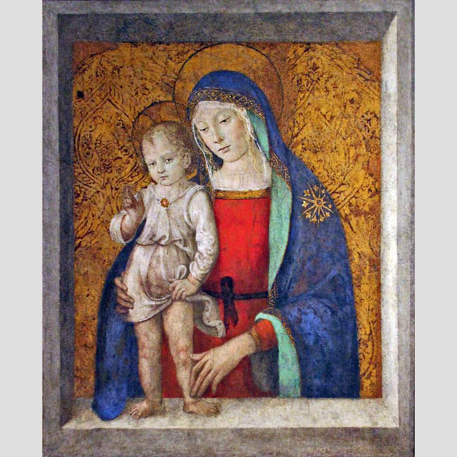 Pinturicchio. Madonna col Bambino