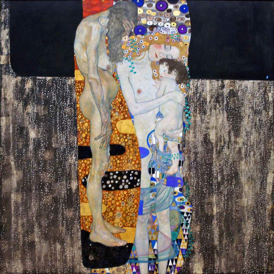 Gustav Klimt. The three ages. 1905