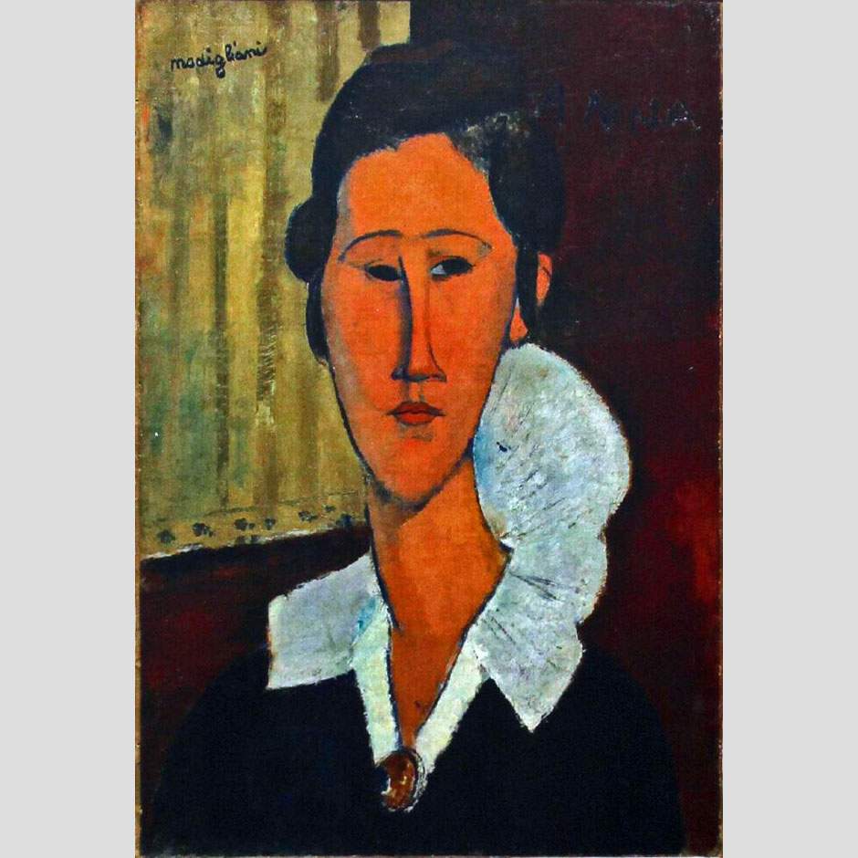 Amedeo Modigliani. Hanka Zborowska. 1917