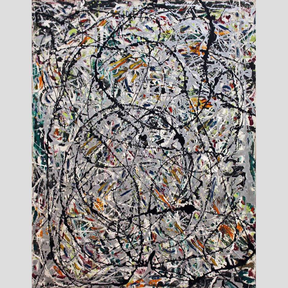 Jackson Pollock. Watery paths. 1947