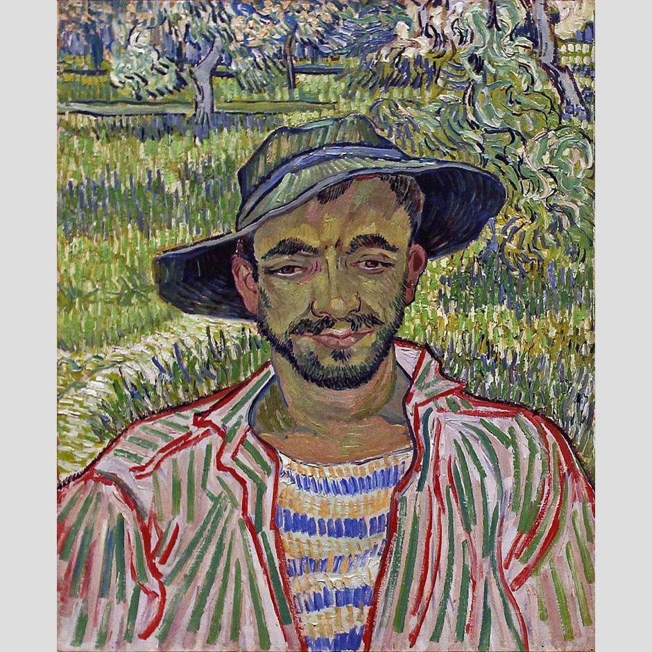 Vincent Van Gogh. Le jardinier. 1889