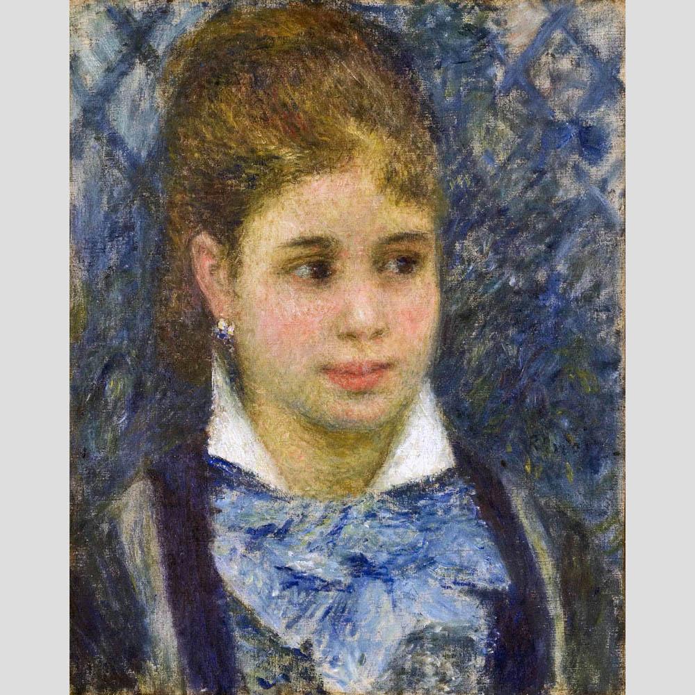 Auguste Renoir. Young Parisian Lady. 1875