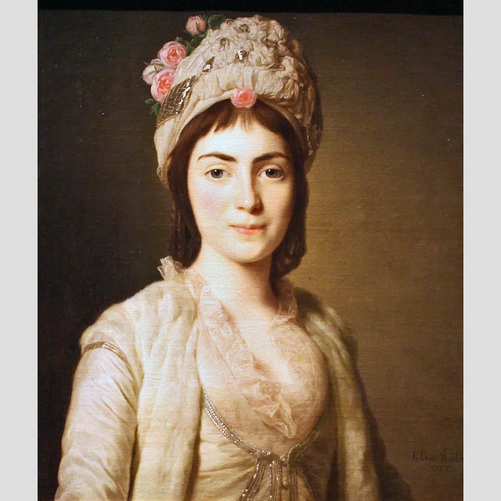 Alexander Roslin. Zoie Ghika, Moldavian Princess. 1777