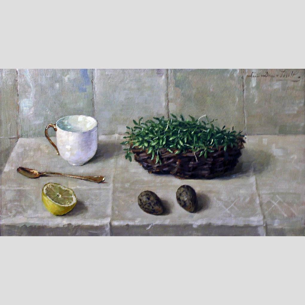 Johannes Hendrik Eversen. Still Life with Lemon. 1942