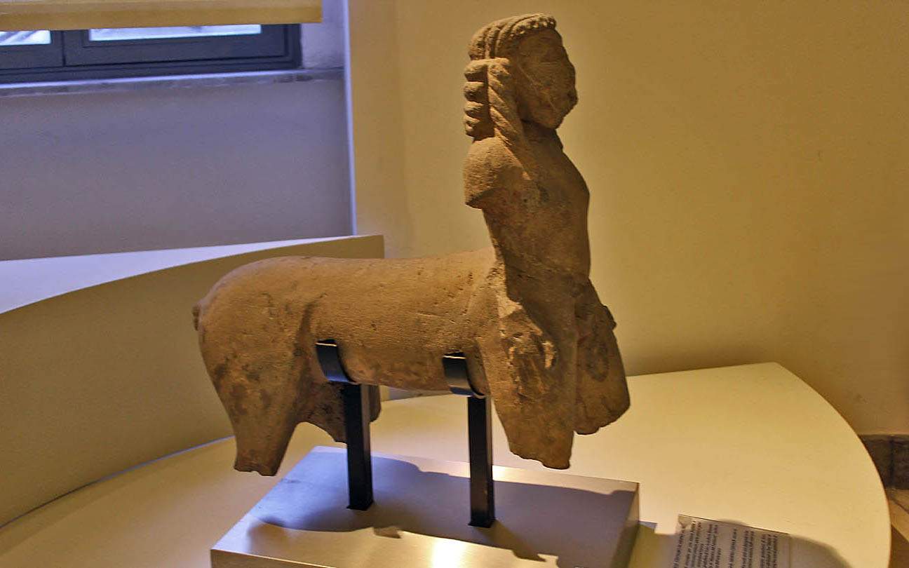 Кентавр. Necropoli di Poggio. Maremma. 590-580 г. до н.э.
