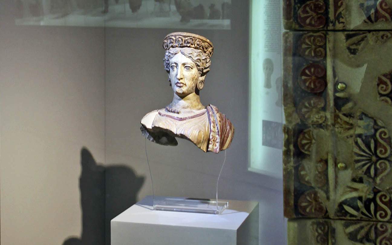Мраморный бюст Юноны (Dea Giunone). 380 г. до н.э.