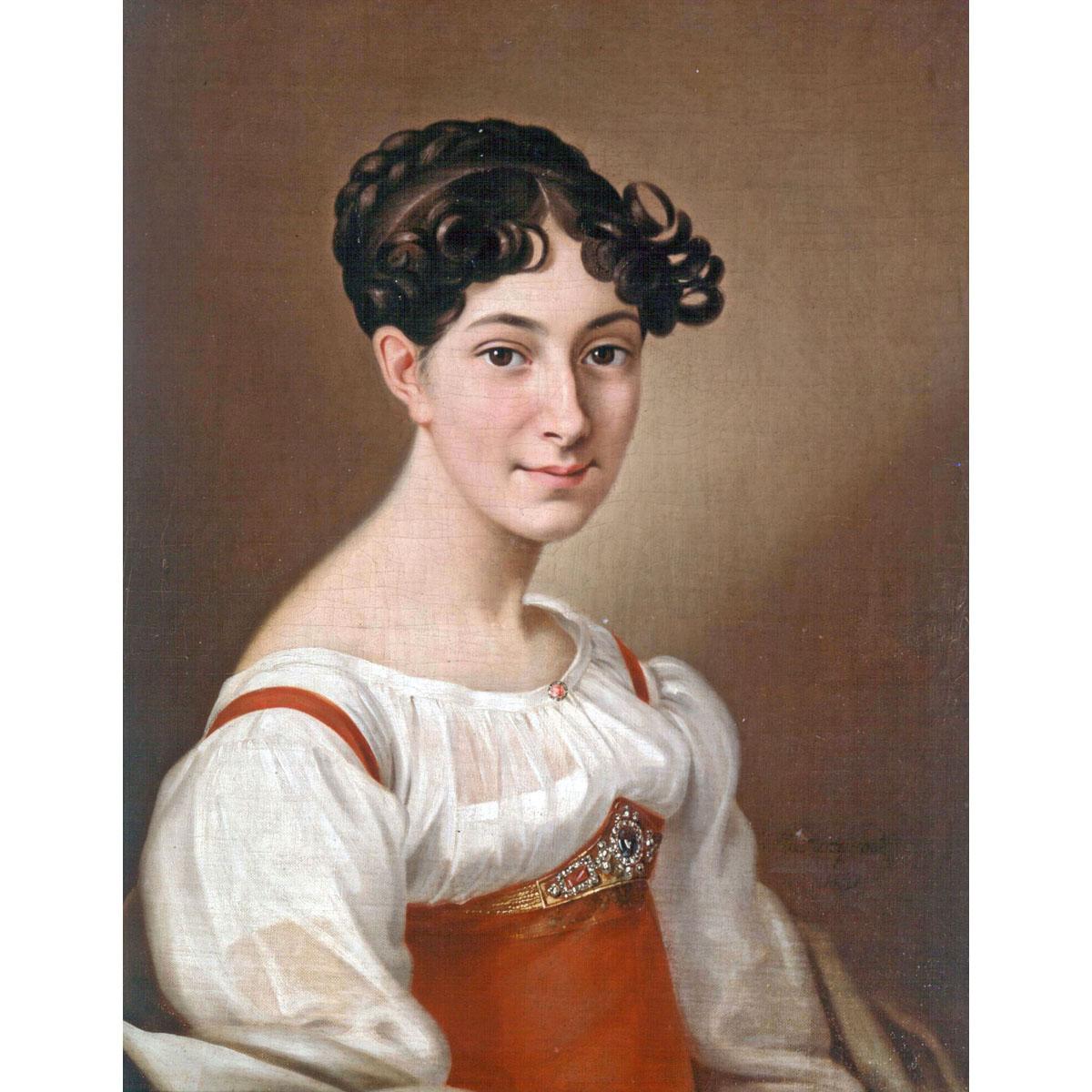 Николай Аргунов. Портрет Е.И. Бантыш-Каменской. 1815